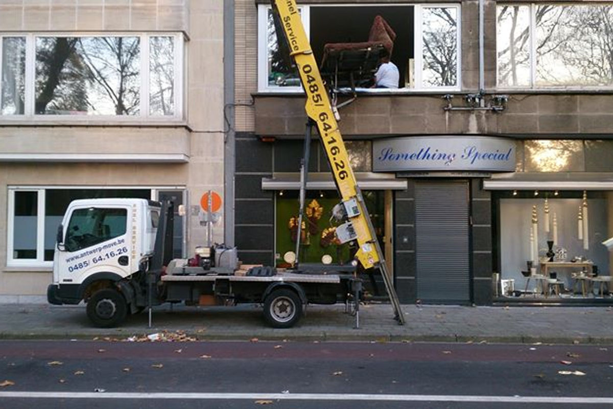 Ladderlift huren in Antwerpen